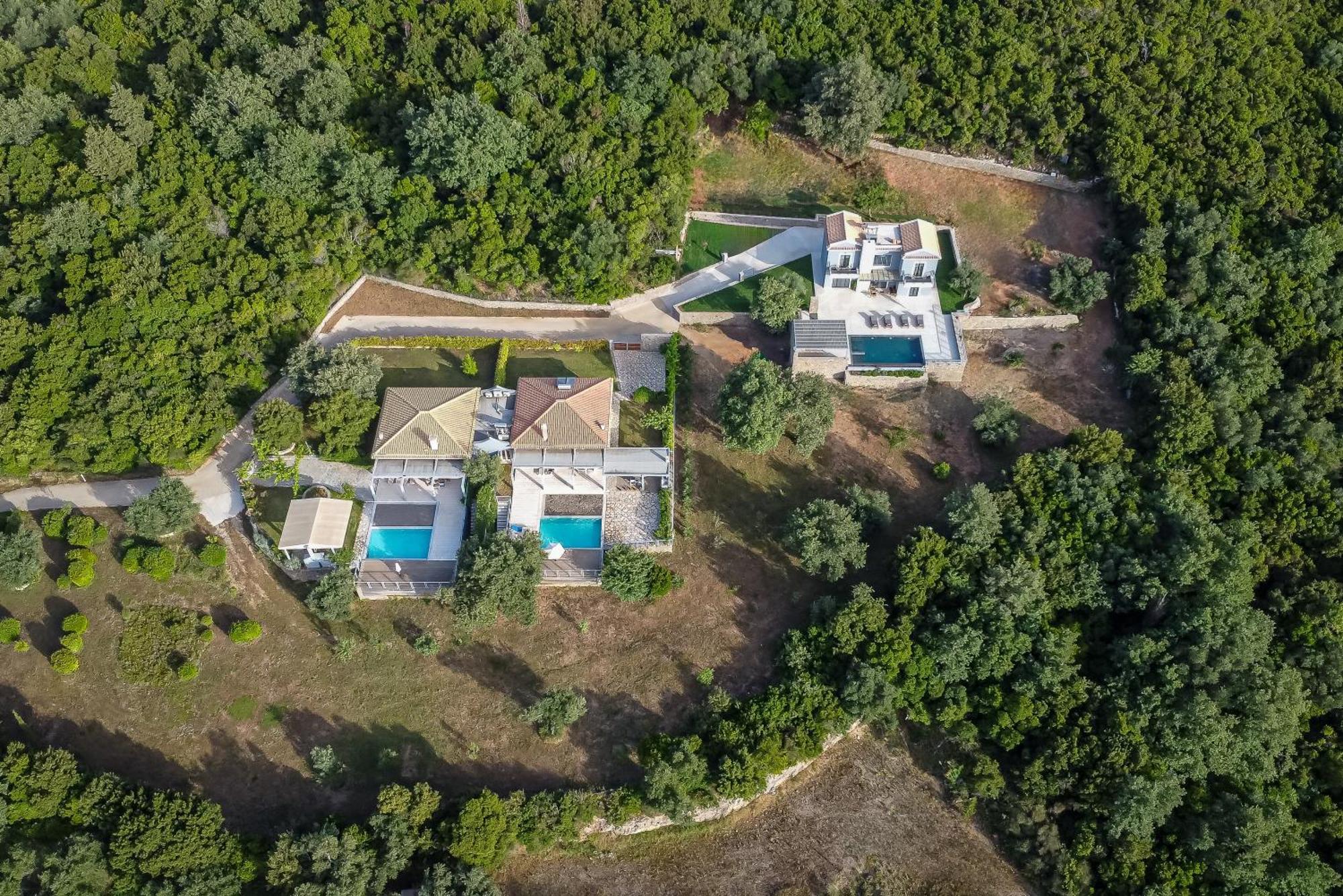 Villa Dafni & Nikos Corfu Kato Korakiana Exterior foto