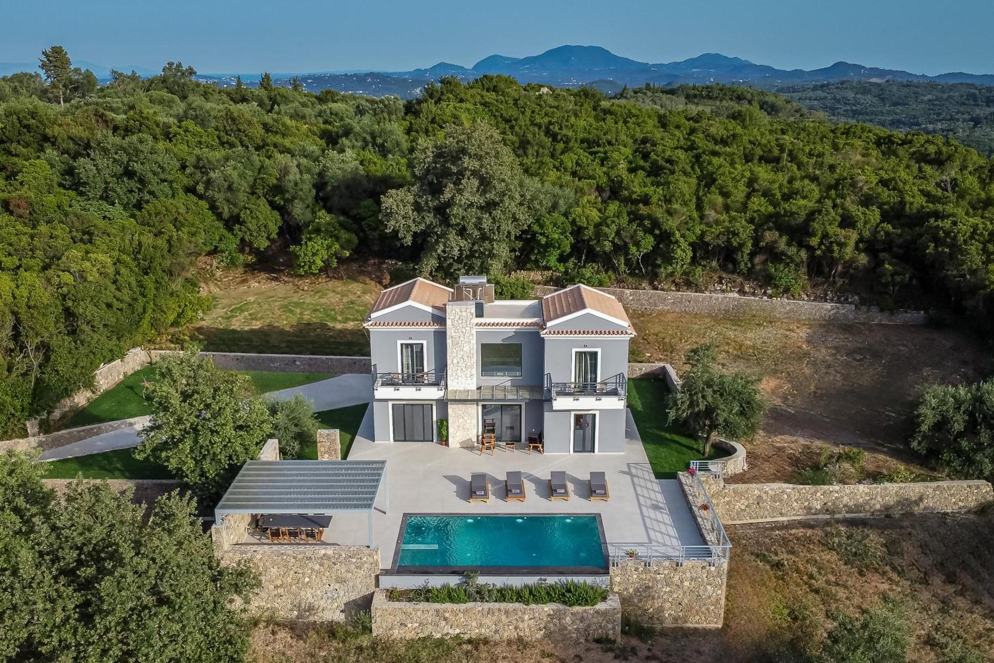 Villa Dafni & Nikos Corfu Kato Korakiana Exterior foto